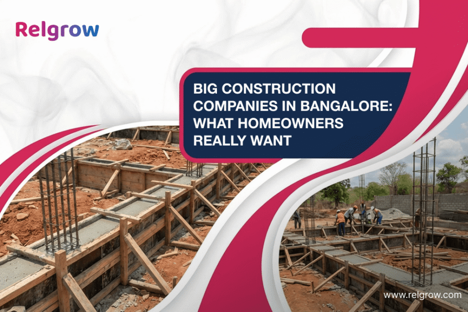Big Construction Companies in Bangalore