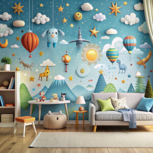 Kid's Room Wallpaper